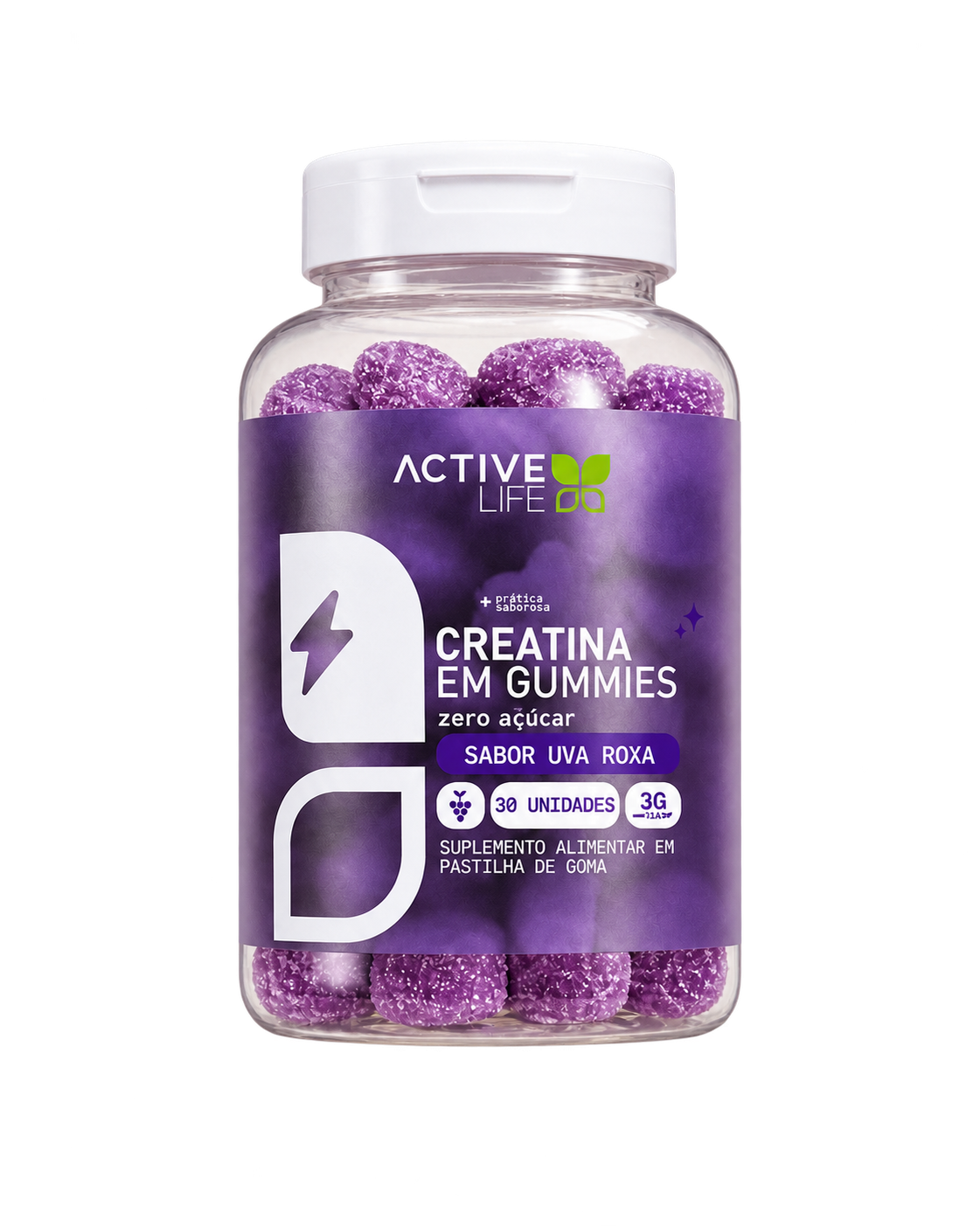 Creatina Gummy Uva Roxa