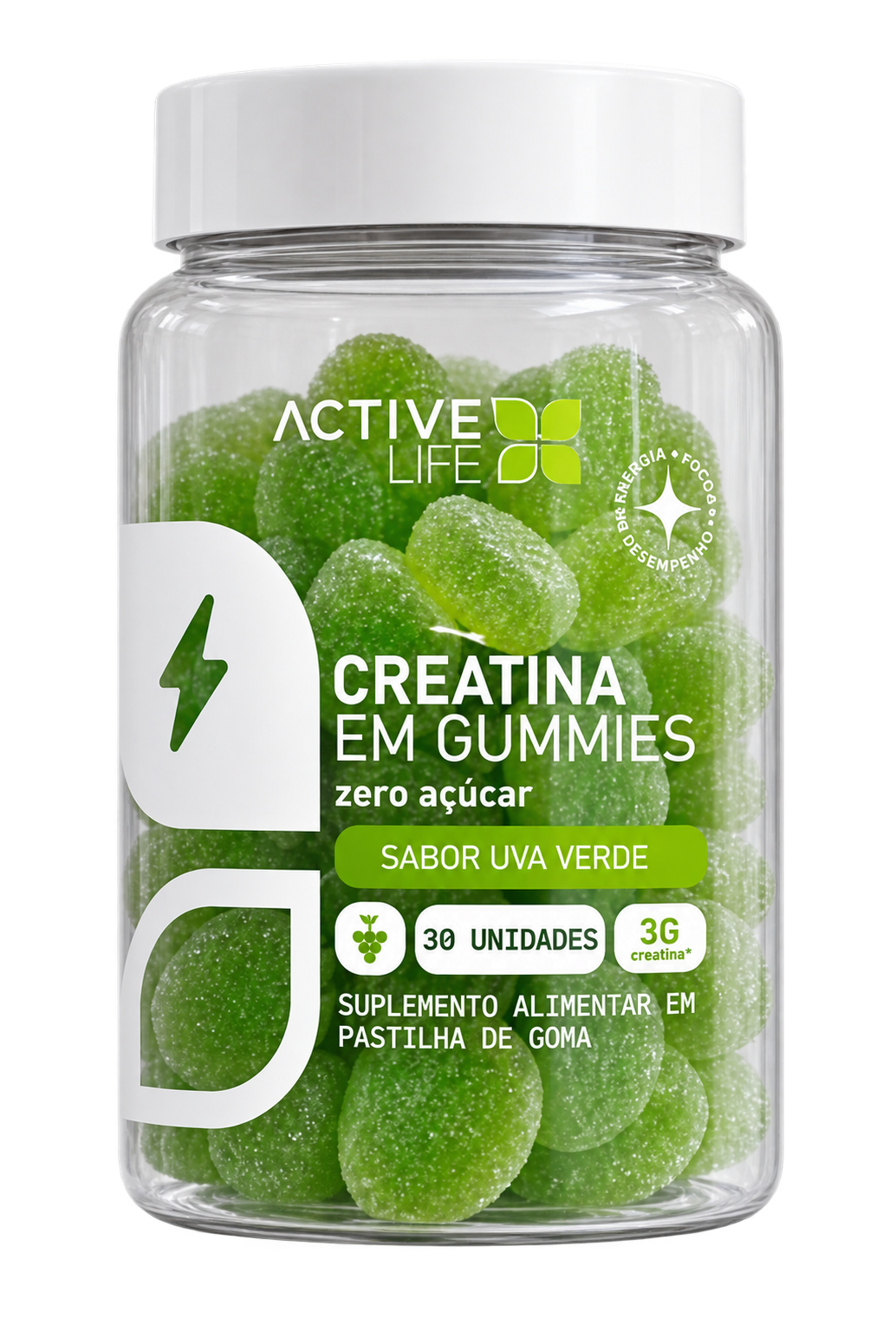Creatina Gummy Uva Verde